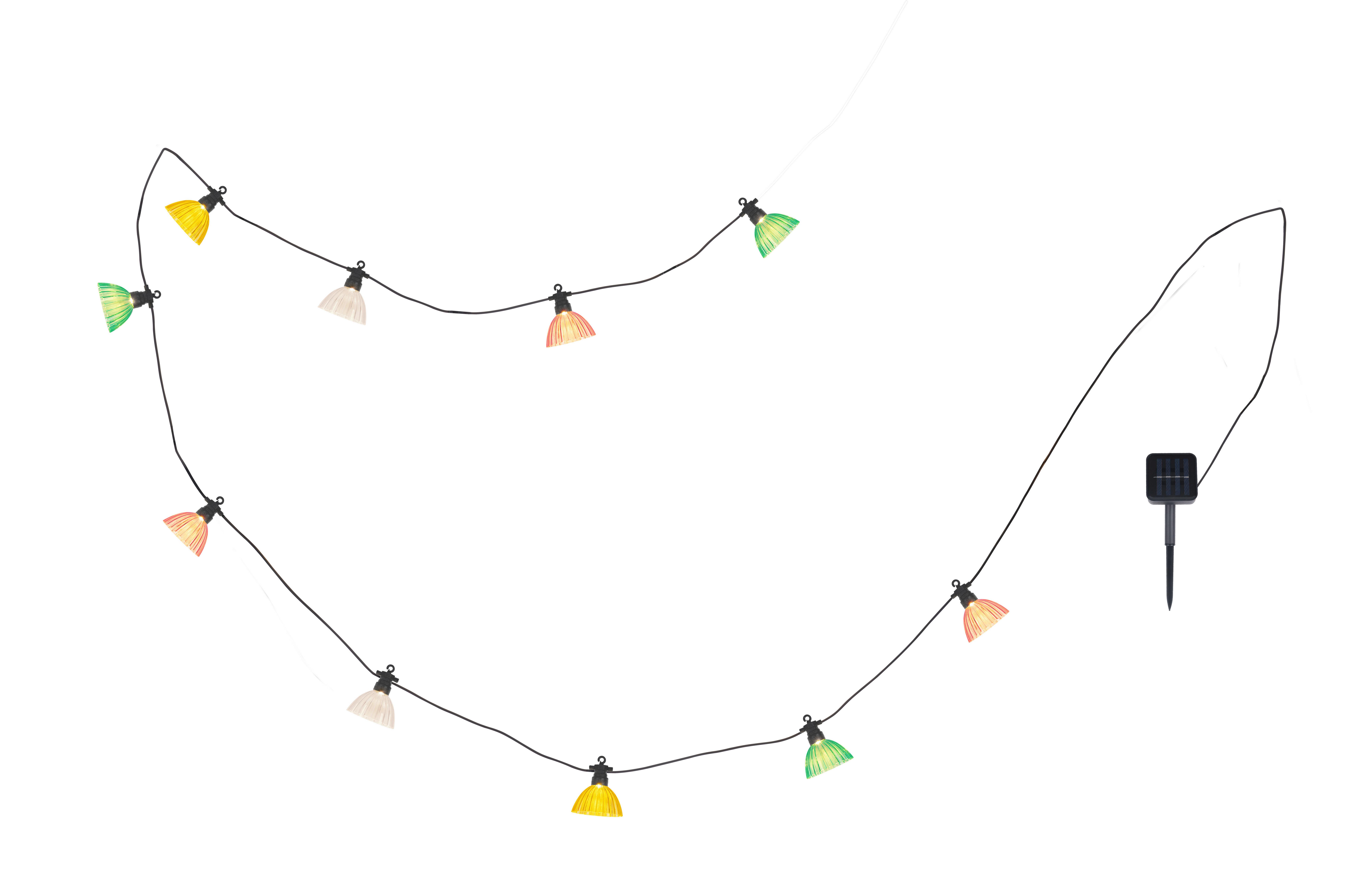 Solarleuchte 36800-10 - Klar/Pink, Basics, Kunststoff (360/8,5/10cm) - Globo