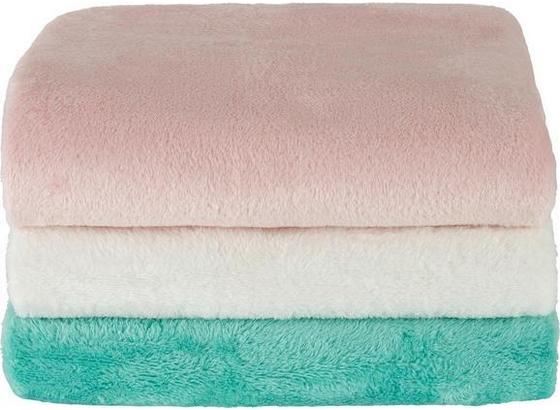 Přikrývka Dětská Scarlett -ext- - bílá/růžová, textil (80/110cm) - Mömax modern living Přikrývka Dětská Scarlett -ext- - bílá/růžová, textil (80/110cm) - Mömax modern living