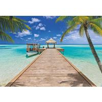 Fototapete 8-921 - Blau/Multicolor, Natur, Papier (368/254cm)