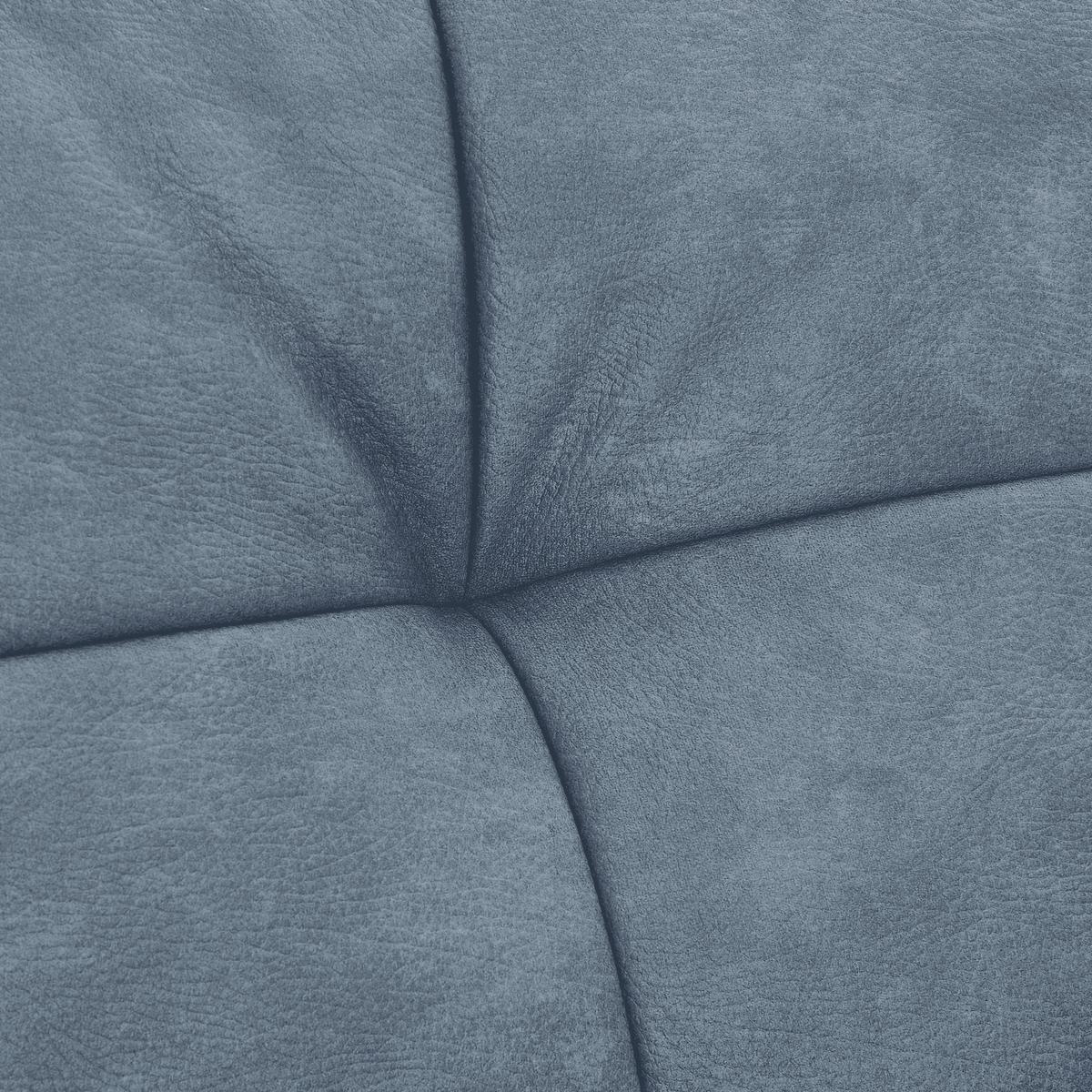 Ecksofa Giselle Blaugrau/grau S: 185x315 Cm - Blaugrau/Grau, Trend, Textil (185/315cm) - Livetastic