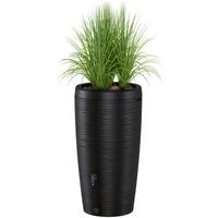 Nádrž na dešťovou vodu GUBO - černá, Konvenční, plast (59,5/112/59,5cm) - Mömax