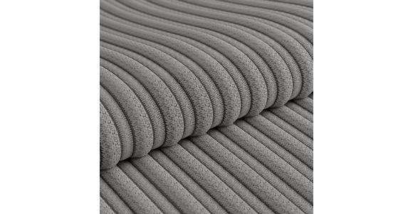 Megasofa Pelle-Megasofa - Wengefarben/Anthrazit, Trend, Textil (261/124cm) - Luca Bessoni