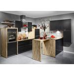 Einbauküche Fargo individuell planbar - Platinfarben/Silberfarben, MODERN, Holzwerkstoff - Vertico
