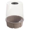 Anzuchtbeet Kunststoff 6 L D: 23,5 Cm - Taupe, Basics, Kunststoff (23,5/32,5/23,5cm)