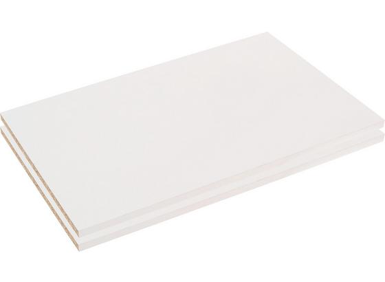 Belső Polc Szett Viktor4 Tolóajtós Szekrényhez - fehér, modern, fa (83/2,2/48cm) Belső Polc Szett Viktor4 Tolóajtós Szekrényhez - fehér, modern, fa (83/2,2/48cm)