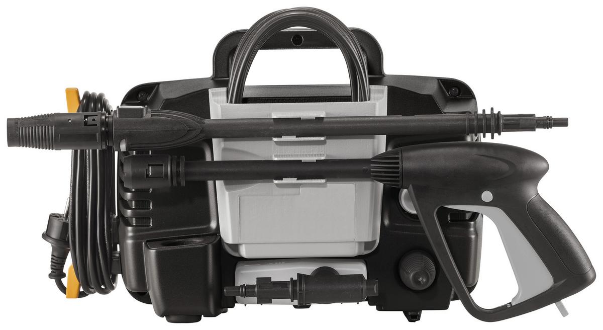 Hochdruckreiniger Ahp 110 390 L/h 1.400 W Max. 110 Bar - Schwarz, MODERN, Kunststoff/Metall (26,8/27,2/39,6cm) - Alpina 5849