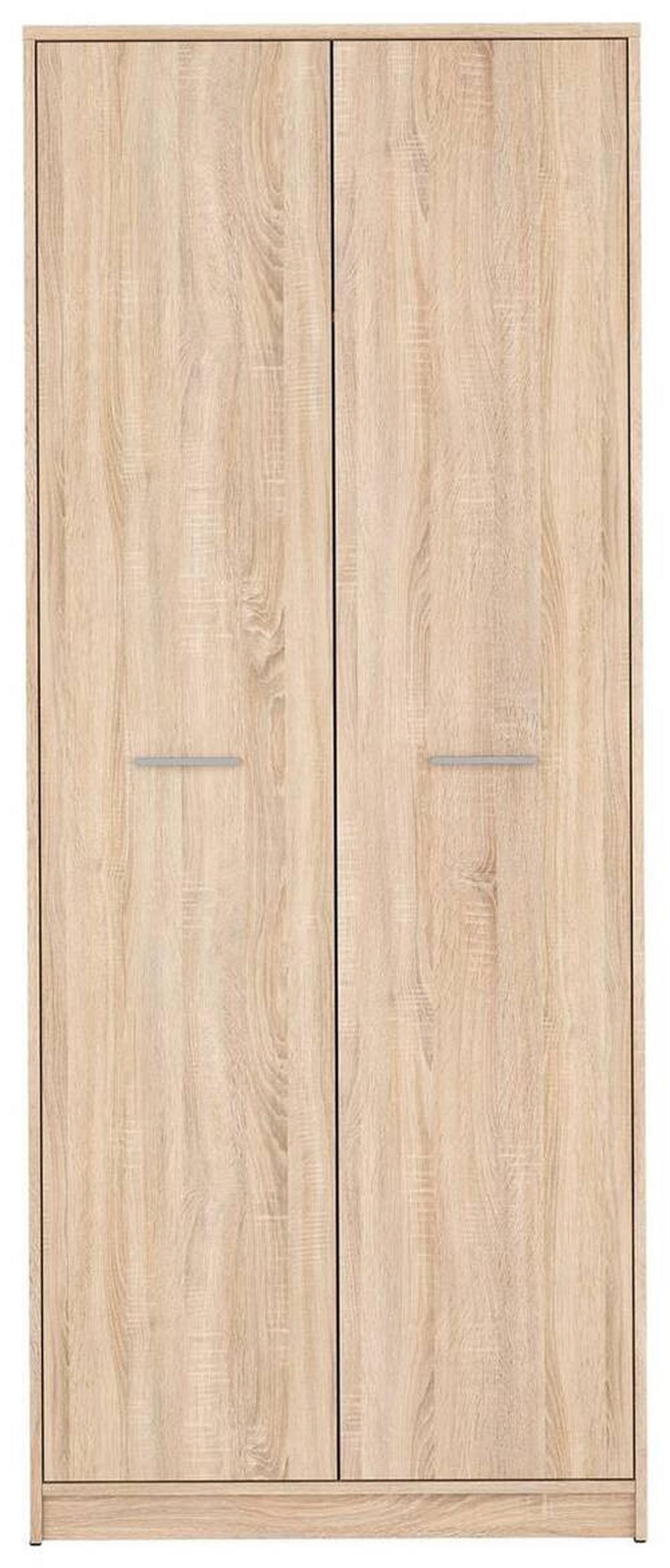 Drehtürenschrank Nepo Plus - Sonoma Eiche, MODERN, Holzwerkstoff (80/197/54,5cm) - MID.YOU