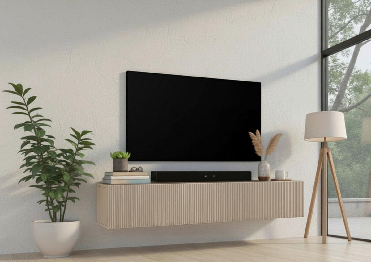 Lowboard Rio Kaschmir B: 160 Cm - Kaschmir, Design, Holzwerkstoff (160/29/30cm) - MID.YOU