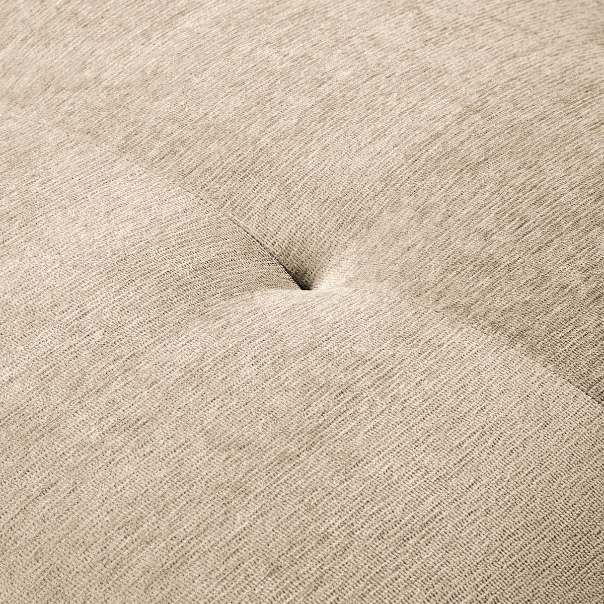 Bigsofa Fluffy, Creme B: 285 Cm - Creme/Schwarz, MODERN, Textil (285/87/184cm) - Trendmanufaktur