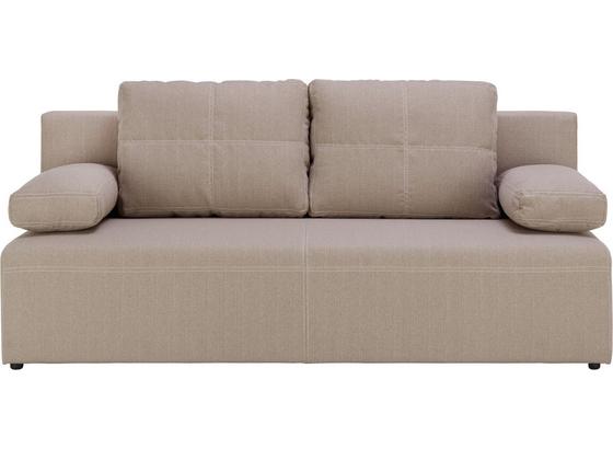 Pohovka München - bílá/béžová, Konvenční, textil (202/88/84cm) - MÖMAX modern living Pohovka München - bílá/béžová, Konvenční, textil (202/88/84cm) - MÖMAX modern living