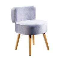 Sessel Milo - Grau, Design, Textil (44/58/44cm) - Echtwerk