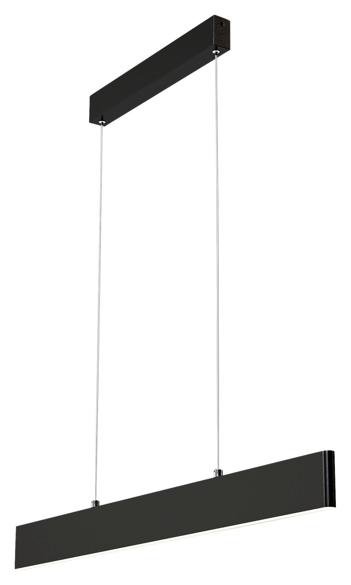 PENDELLEUCHTE STEP - Schwarz, Trend, Metall (91/20-130/4cm) - MAYTONI
