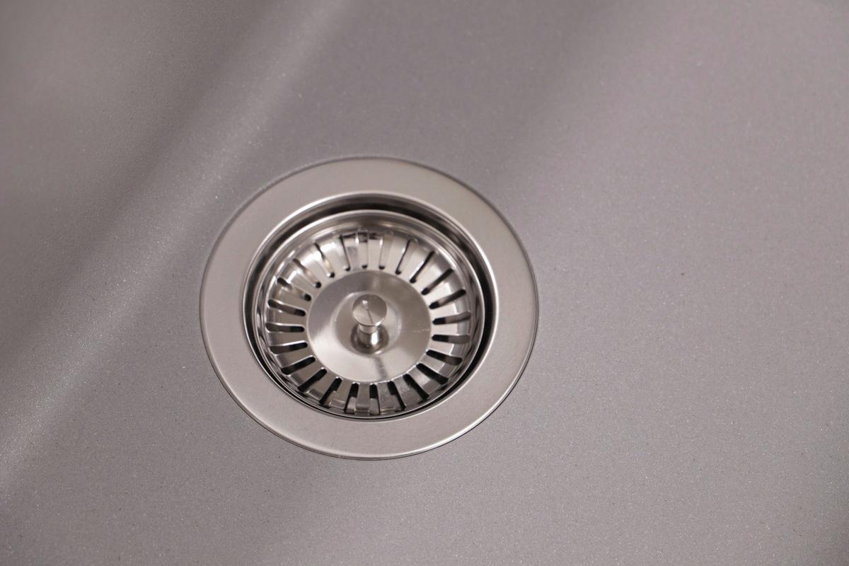 Spüle Austin Grau B: 100 cm - Grau, Design, Stein (100/20/50cm) - Respekta