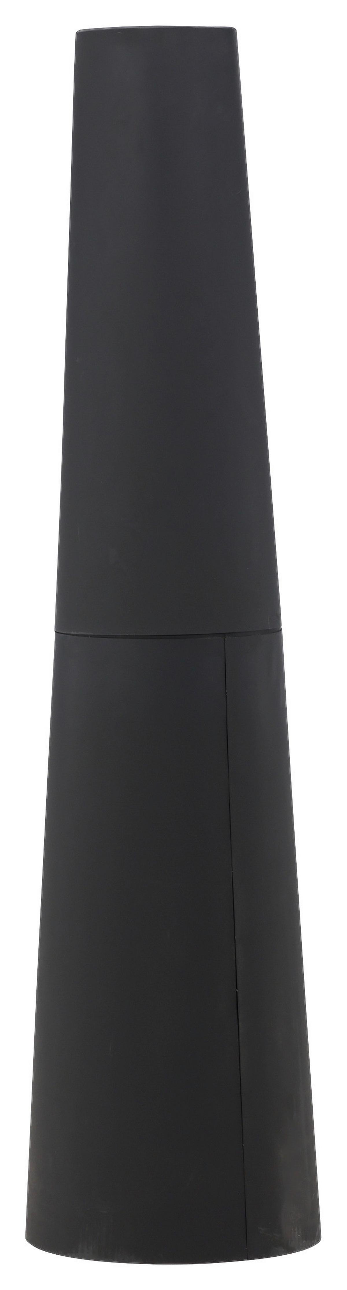 Feuerstelle Bastian - Schwarz, KONVENTIONELL, Metall (33/135/33cm) - Gardenson