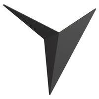 Wandleuchte Trame - Schwarz, Trend, Metall (7,5/20,5/24,8cm) - MAYTONI