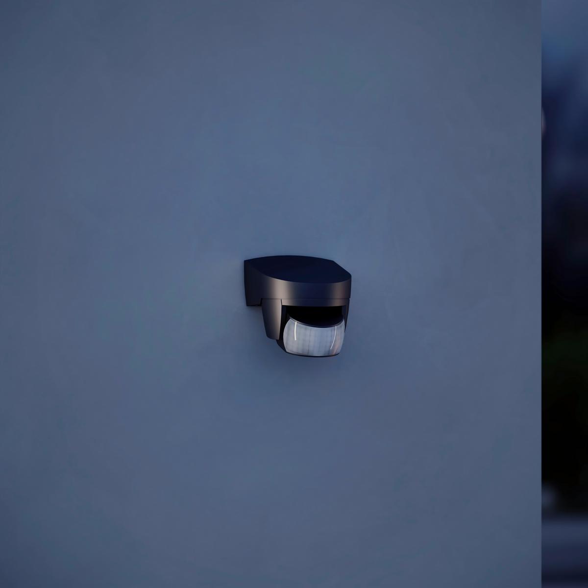 Bewegungsmelder Is 140-2 Schwarz - Schwarz, Design, Kunststoff (9,9/8,6/8,2cm) - Steinel
