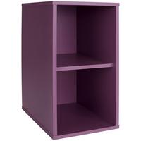 Polc Box - ibolya, Modern, faalapú anyag (23/46/25cm)