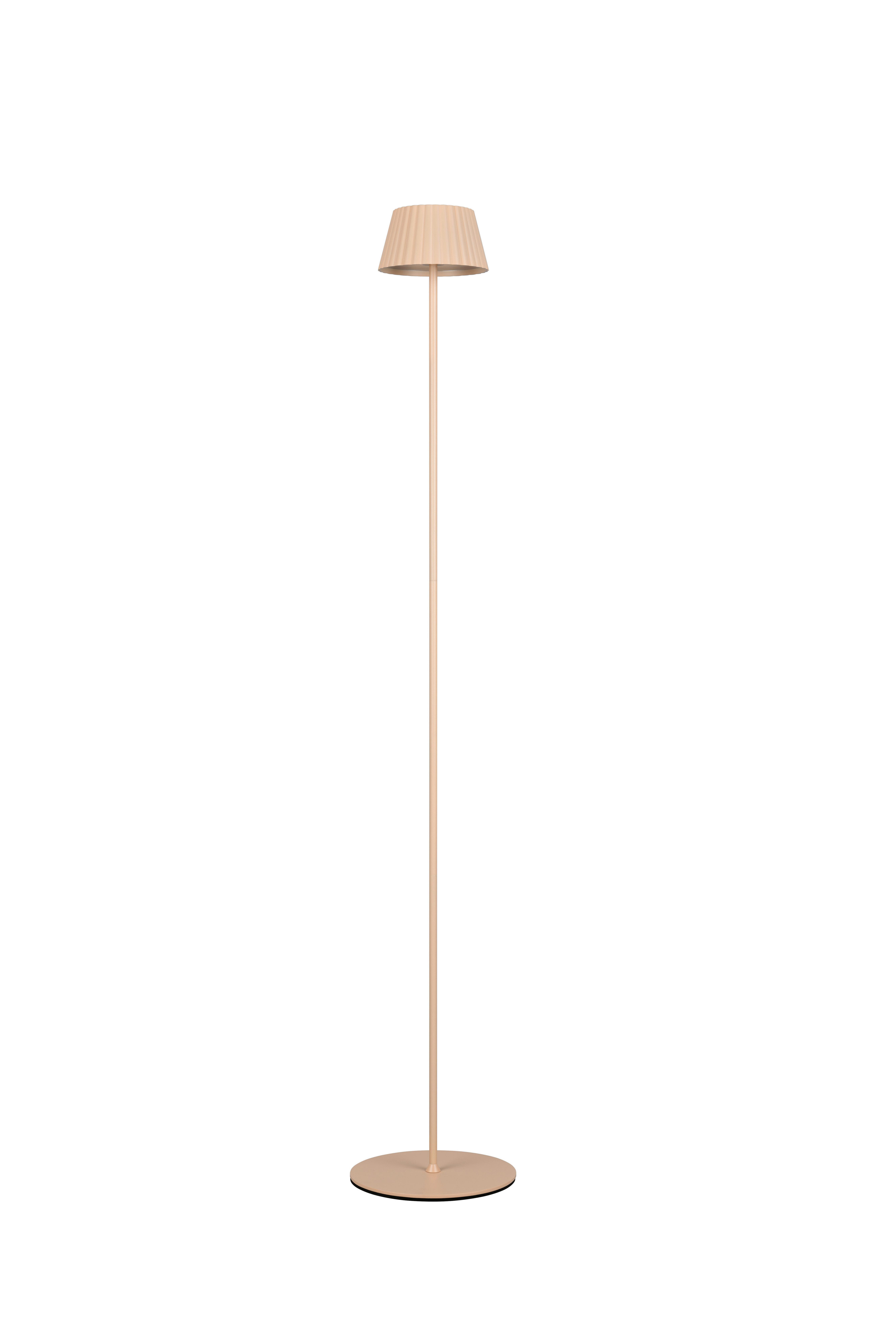 LED-STEHLEUCHTE Suarez Sandfarben D: 13,5 cm - Design (13,5/123cm)