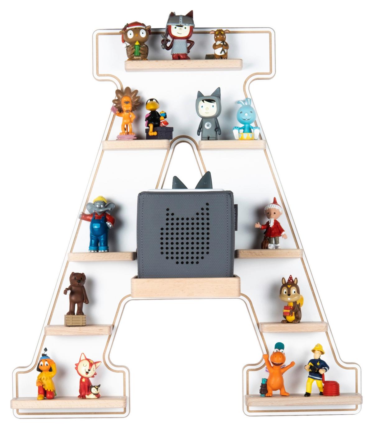 Kinderregal Boarti Weiß B: 49 cm - Weiß, MODERN, Holzwerkstoff (49/54/19cm) - MID.YOU