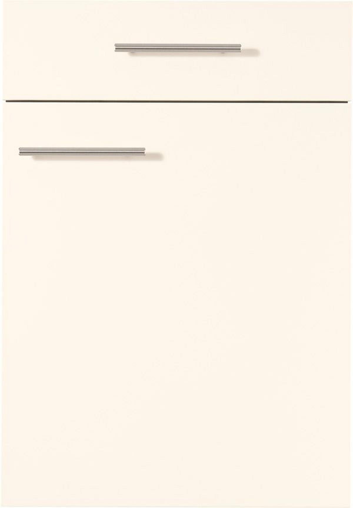 Frontfarbe Ip1200 Magnolienweiß - Magnolie, MODERN, Holzwerkstoff - Impuls