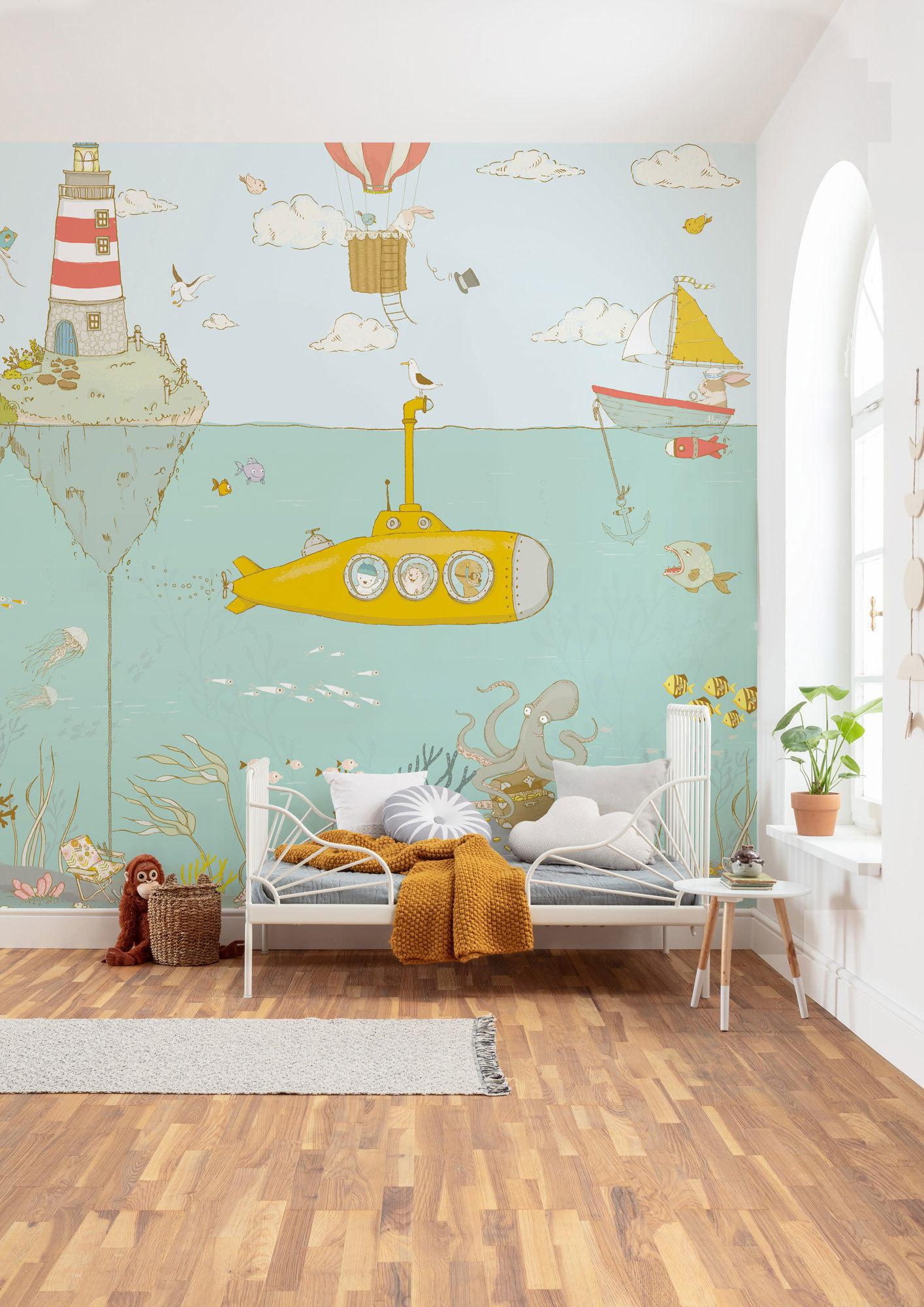 Fototapete Sealife - Multicolor, Trend, Papier (300/280cm)