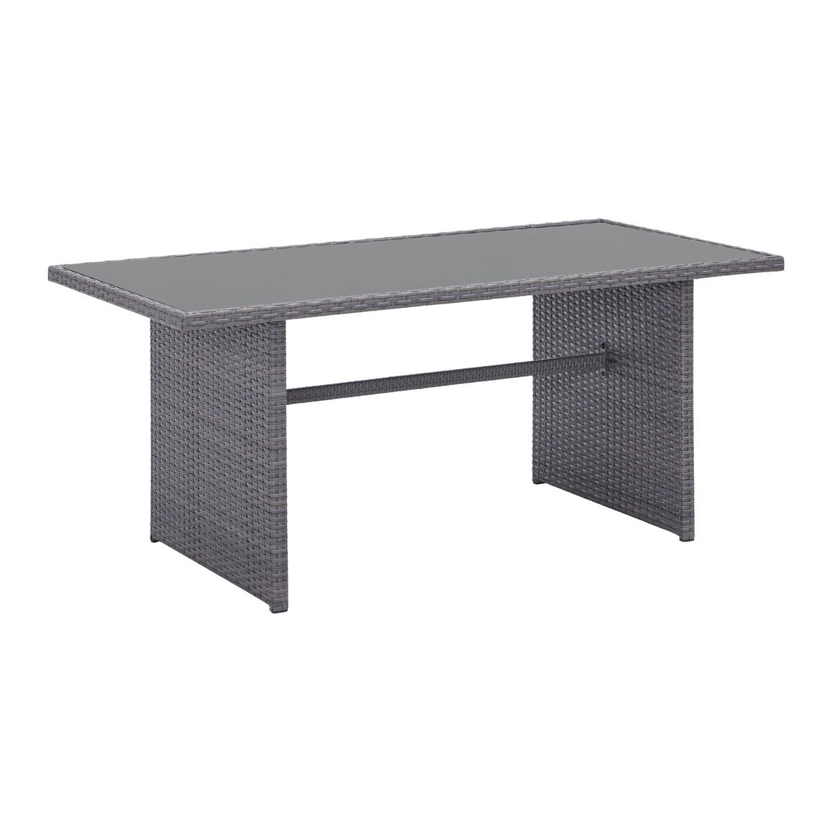 TERASOVÁ SEDACÍ SOUPRAVA Marrakesch 1, 181/240cm - šedá/černá, Moderní, kov/textil (181/70/240cm) - Modern Living