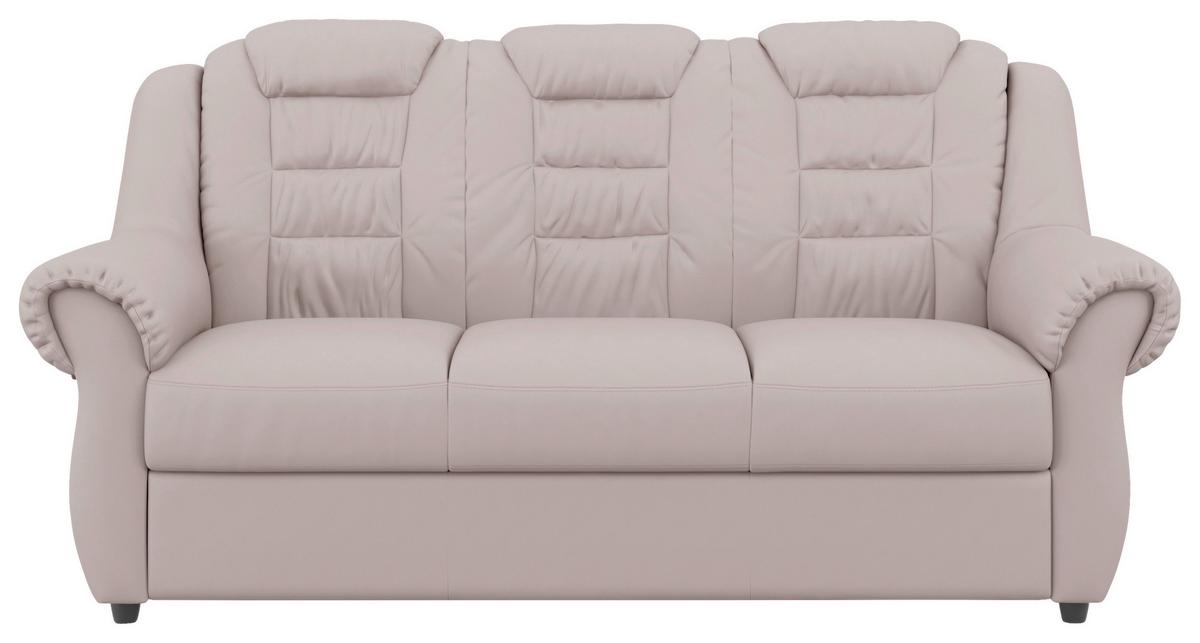 Sitzgarnitur Boston - Hellgrau/Schwarz, KONVENTIONELL, Textil - Livetastic
