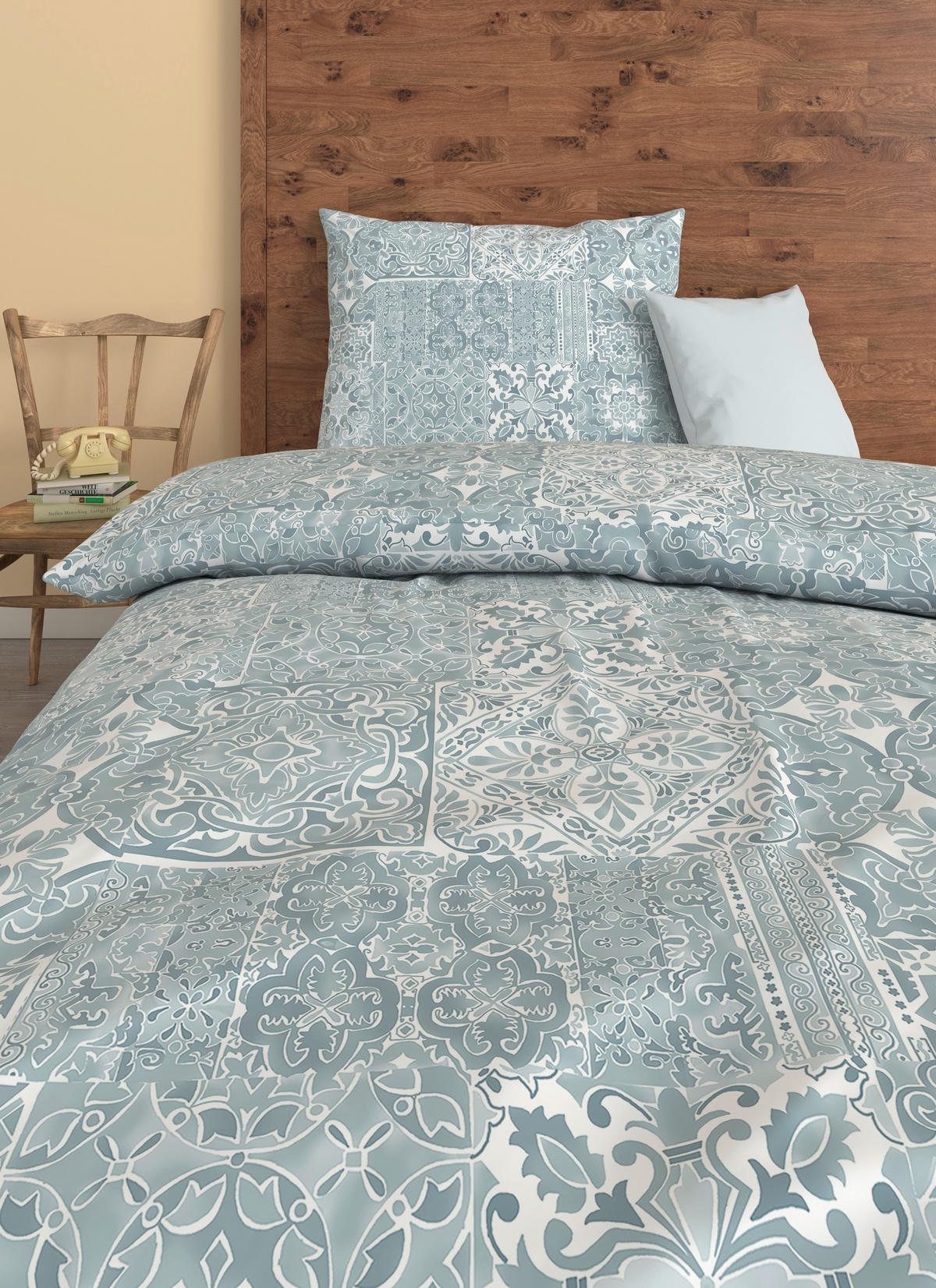 Bettwäsche Sara - Blau, ROMANTIK / LANDHAUS, Textil - James Wood