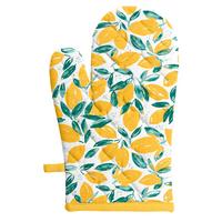 Kuchyňská rukavice žlutá/zelená/bílá - bílá/zelená, textil (17/30cm) - S. Oliver