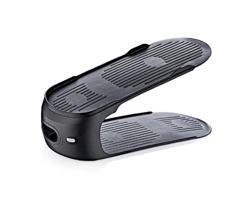 Schuhstapler CALLISTA aus Kunststoff in Schwarz