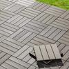 TERASOVÁ DLAŽDICE WILLI - šedá, plast (30/2,2/30cm) - Mömax