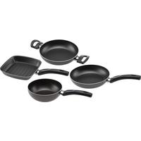 Bratpfanne Luise Aluminium Antihaftbeschichtet - Dunkelgrau, KONVENTIONELL, Metall - Ondega