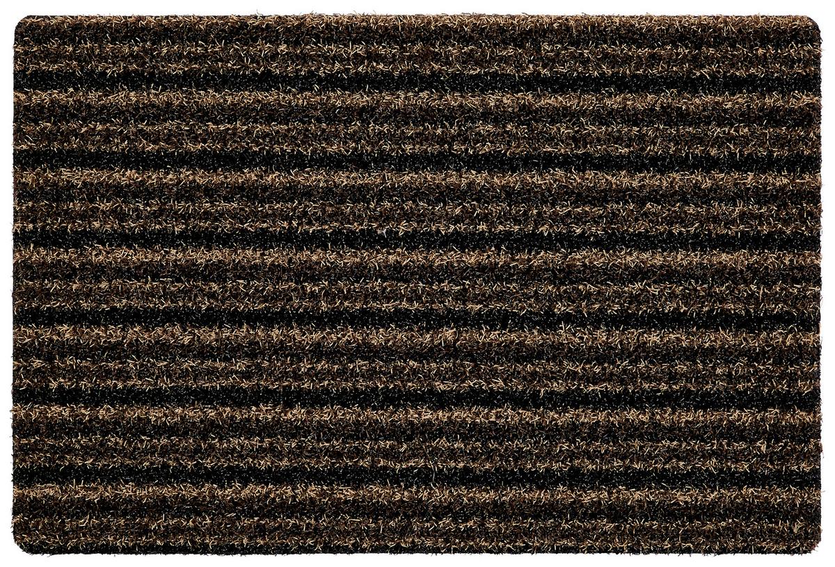 Fußmatte Patrick 40x60 cm Schmutzabweisend - Beige/Braun, Basics, Kunststoff (40/60cm) - Ondega