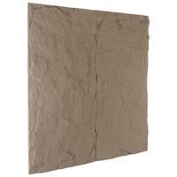Wandpaneel Bergamo Beige B: 120 cm - Beige, MODERN, Kunststoff (120/60/3cm)