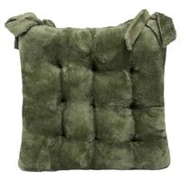 Sitzkissen Marlies - Olivgrün, MODERN, Textil (38/38/4cm) - Luca Bessoni