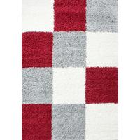 Hochflor Teppich Rot Life 80x150 cm - Rot, KONVENTIONELL, Textil (80/150cm) - Novel