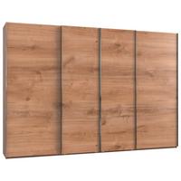 Schwebetürenschrank 350cm Level, Eiche Dekor - Eichefarben, MODERN, Holzwerkstoff (350/236/65cm) - MID.YOU