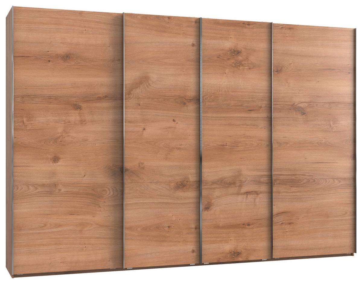 Schwebetürenschrank 350cm Level, Eiche Dekor - Eichefarben, MODERN, Holzwerkstoff (350/236/65cm) - MID.YOU