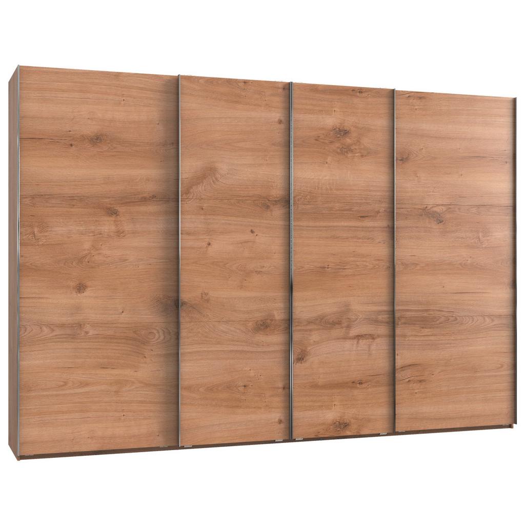 Schwebetürenschrank 350cm Level, Eiche Dekor