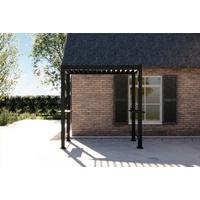 Pergola Basic Bbq - Anthrazit, LIFESTYLE, Metall (150/240/250cm) - Gardenson