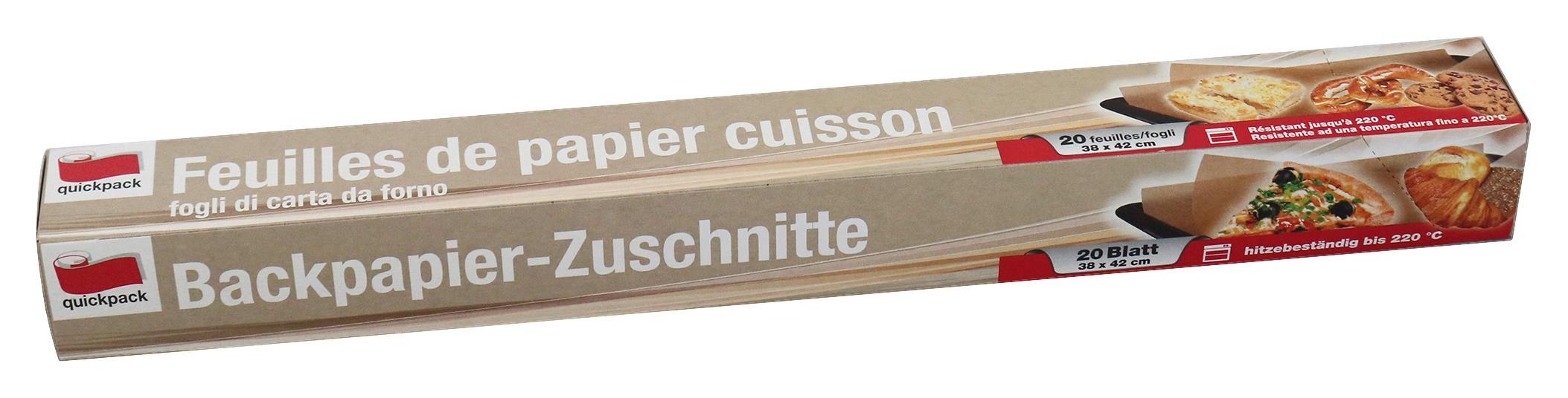 BACKPAPIER 777102 FLURIN - Braun, Basics, Papier (38/42cm) - Quick Pack