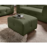 Hocker Velice, Grün B: 72 Cm - Schwarz/Grün, Design, Textil (72/44/72cm) - Livetastic