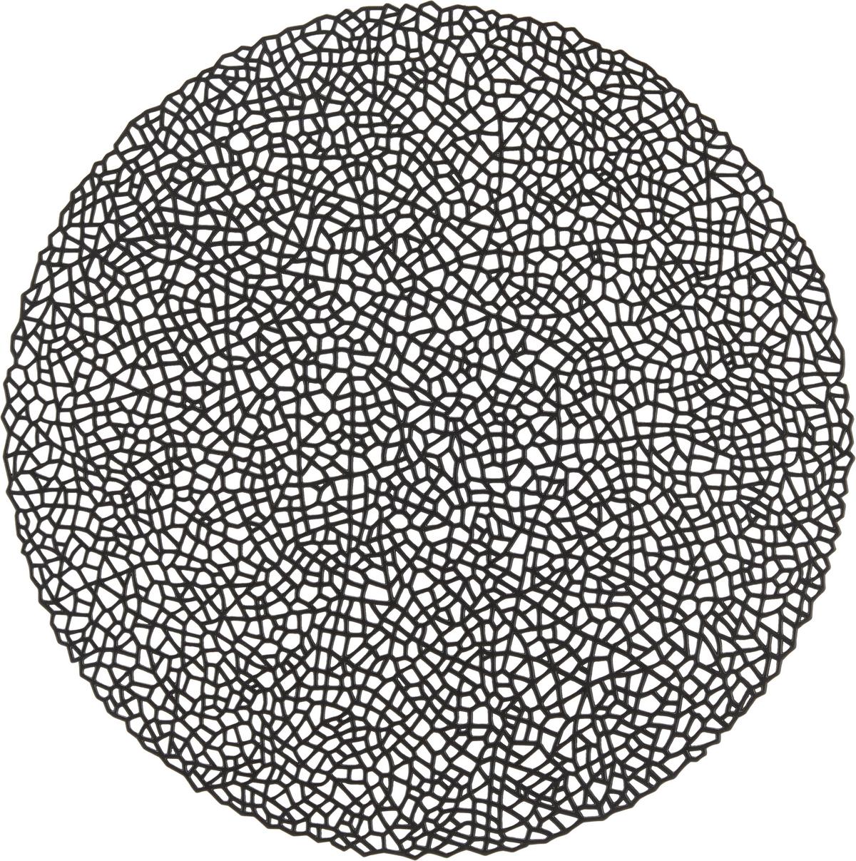 Tischset Sandy - Silberfarben/Goldfarben, Basics, Kunststoff (38cm) - Ondega