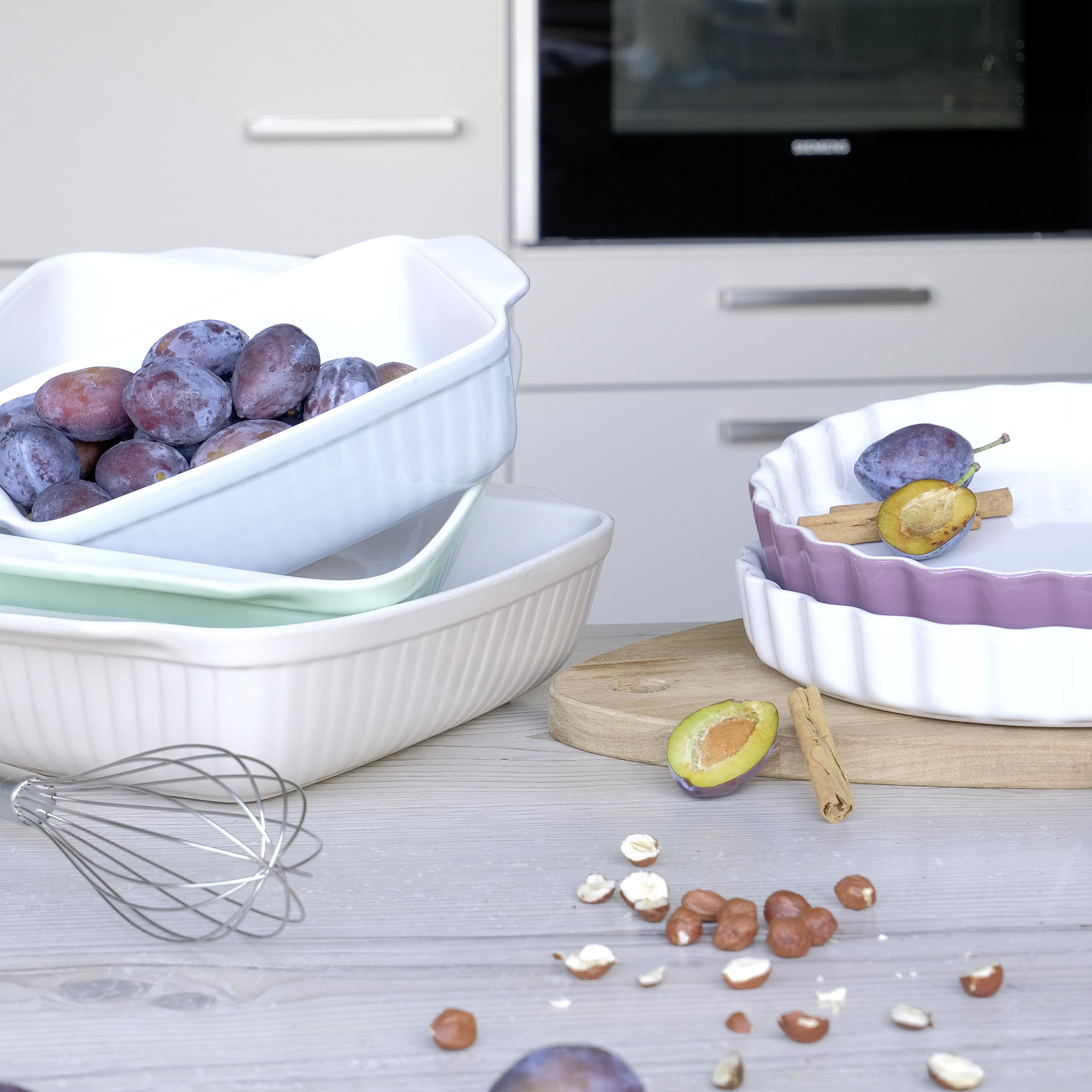 Tortenform Rund Keramik Kitchen Timer Ø 27 Cm - Hellgrün, Basics, Keramik (27cm) - Mäser