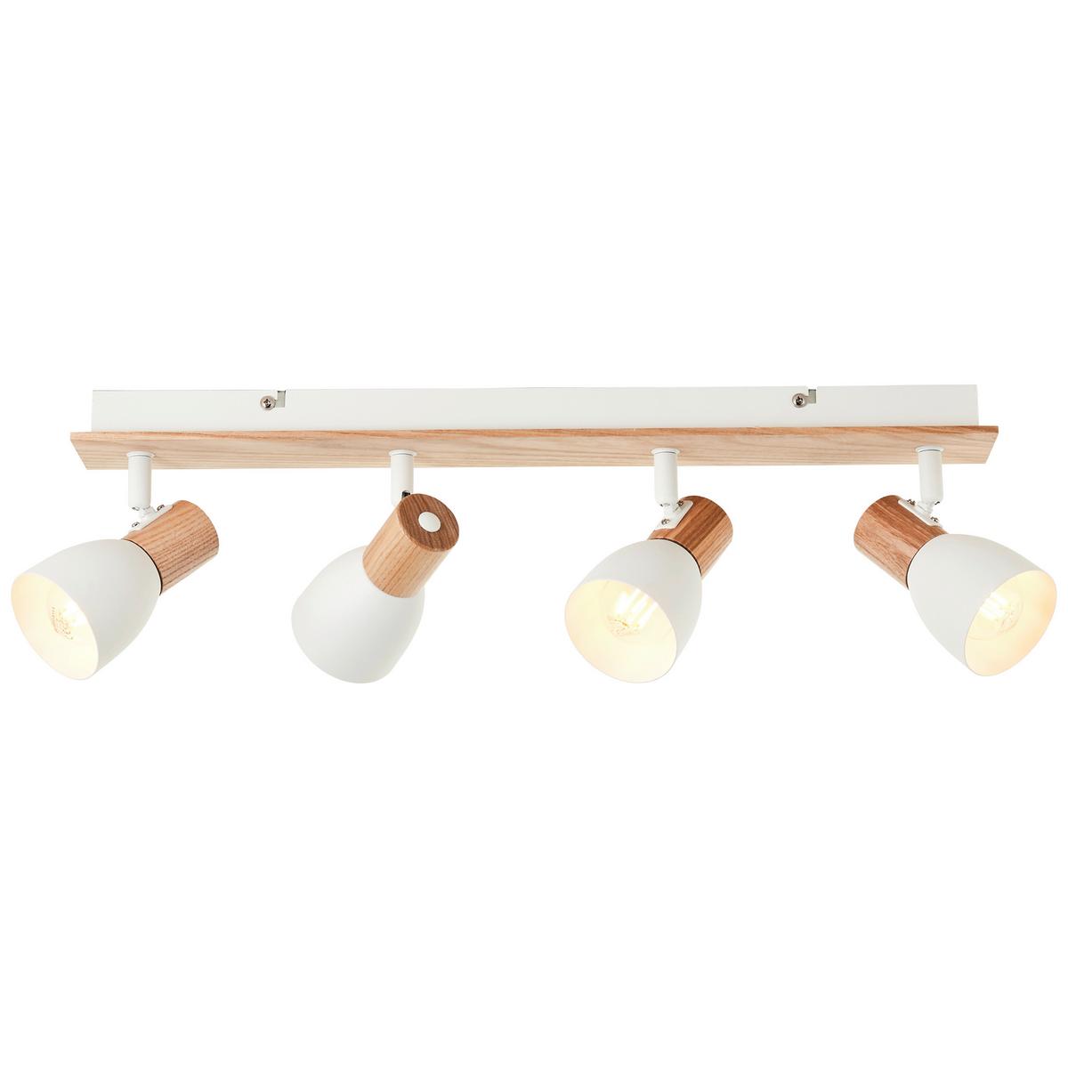 Strahler 99867/75 Daintree - Naturfarben/Weiß, Basics, Holz/Metall (52/7cm) - Brilliant
