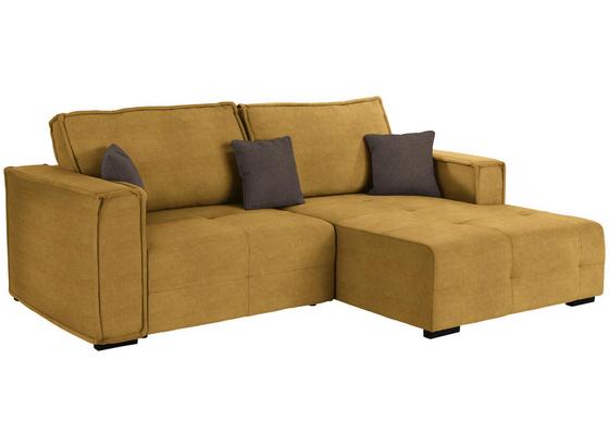 Wohnlandschaft In L-Form Tommy 265x167 cm - Taupe/Gelb, LIFESTYLE, Holz/Textil (265/167cm) - Luca Bessoni Wohnlandschaft In L-Form Tommy 265x167 cm - Taupe/Gelb, LIFESTYLE, Holz/Textil (265/167cm) - Luca Bessoni