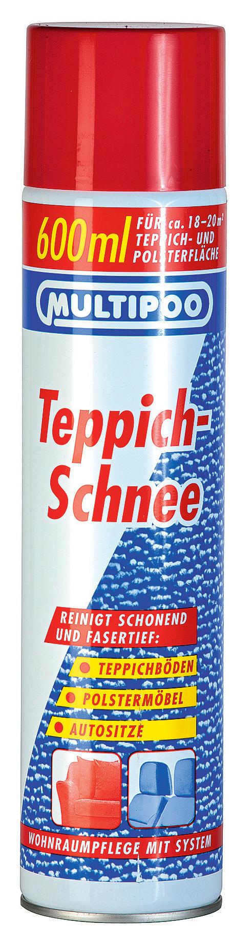 Teppichreiniger Multipoo Teppich-Schnee 600 ml - Basics (6,2/28,5/6,2cm)