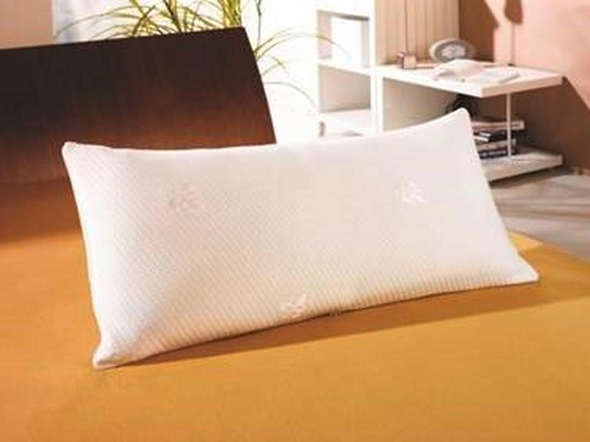 ŠIJOVÝ VANKÚŠ Visco Basic, 40/80cm, biela - biela, textil (40/80cm) - Nadana