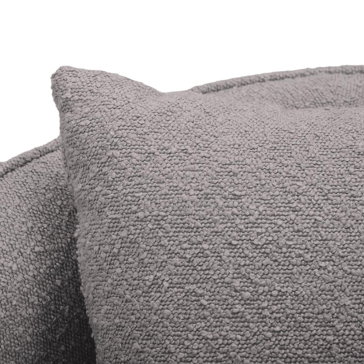 Polstersessel Miranda Boucle Grau - Naturfarben/Grau, KONVENTIONELL, Textil (106/88/83cm) - Max Winzer