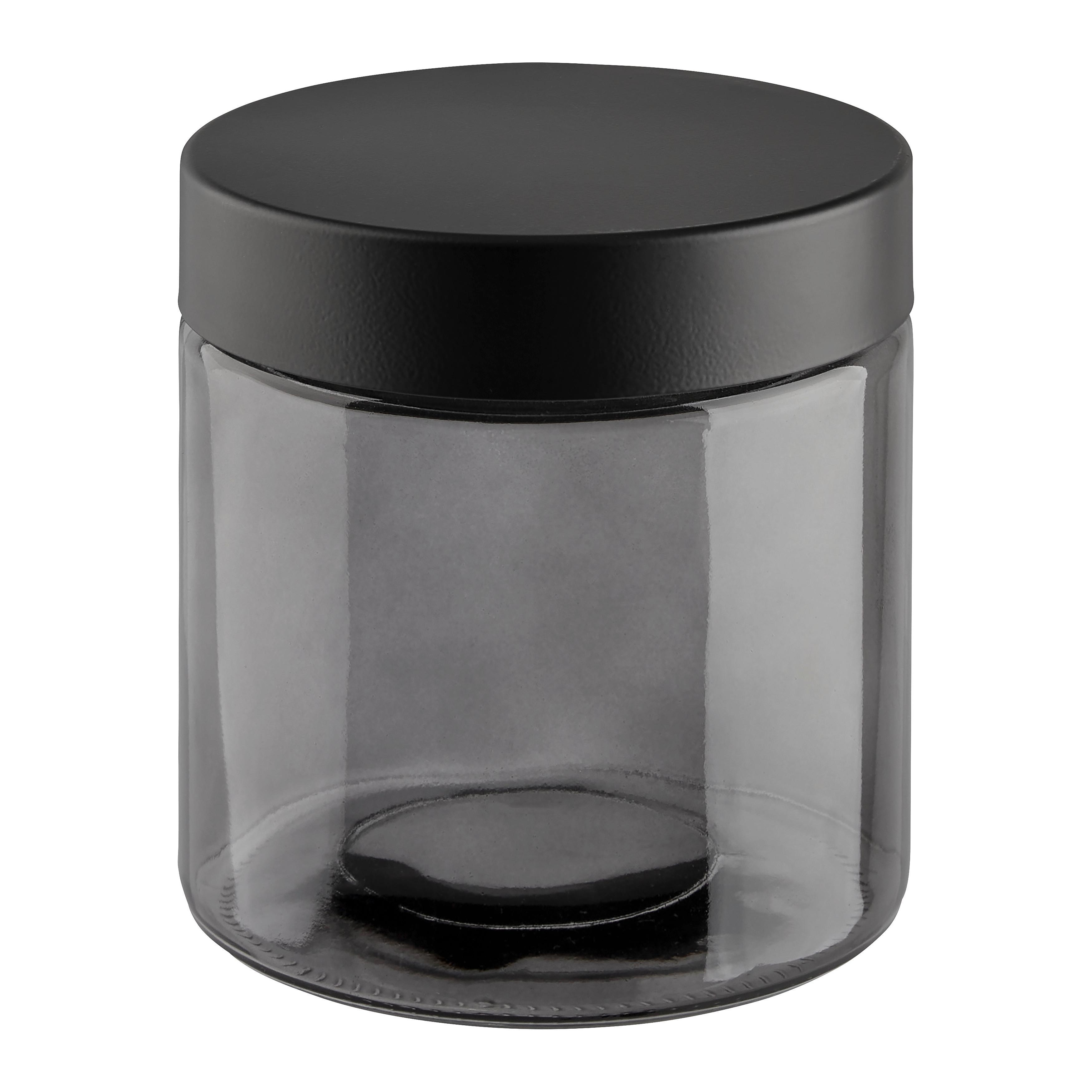 Dóza na potraviny MAGNUS BLACK - 0,75 L - čierna/sivá, Modern, kov/plast (11/12cm) - Mömax